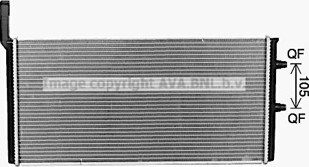 Ava Quality Cooling BW2583 - Jäähdytin,moottorin jäähdytys inparts.fi