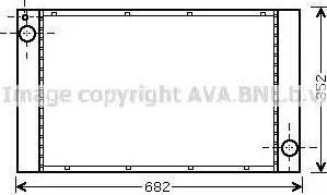 Ava Quality Cooling BW 2333 - Jäähdytin,moottorin jäähdytys inparts.fi