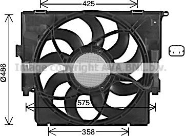 Ava Quality Cooling BW7591 - Tuuletin, moottorin jäähdytys inparts.fi