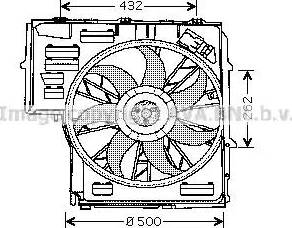 Ava Quality Cooling BW 7505 - Tuuletin, moottorin jäähdytys inparts.fi