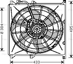 Ava Quality Cooling BW 7503 - Tuuletin, moottorin jäähdytys inparts.fi