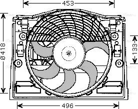 Ava Quality Cooling BW 7514 - Tuuletin, moottorin jäähdytys inparts.fi