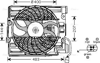 Ava Quality Cooling BW 7510 - Tuuletin, moottorin jäähdytys inparts.fi