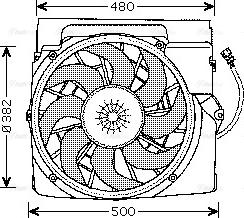 Ava Quality Cooling BW 7511 - Tuuletin, moottorin jäähdytys inparts.fi