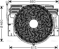 Ava Quality Cooling BW 7517 - Tuuletin, moottorin jäähdytys inparts.fi