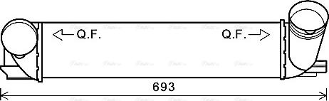 Ava Quality Cooling BWA4473 - Välijäähdytin inparts.fi