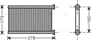 Ava Quality Cooling BWA6342 - Lämmityslaitteen kenno inparts.fi