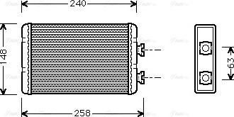 Ava Quality Cooling BWA6210 - Lämmityslaitteen kenno inparts.fi