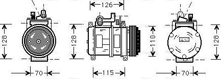 Ava Quality Cooling BWAK227 - Kompressori, ilmastointilaite inparts.fi