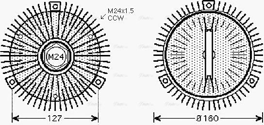 Ava Quality Cooling BW C391 - Kytkin, jäähdytystuuletin inparts.fi