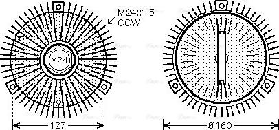 Ava Quality Cooling BW C323 - Kytkin, jäähdytystuuletin inparts.fi