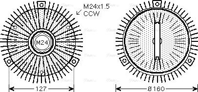 Ava Quality Cooling BW C327 - Kytkin, jäähdytystuuletin inparts.fi