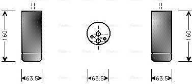 Ava Quality Cooling BW D063 - Kuivain, ilmastointilaite inparts.fi