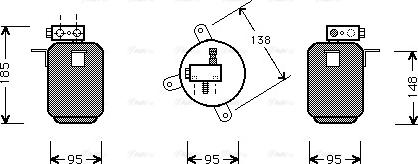 Ava Quality Cooling BW D001 - Kuivain, ilmastointilaite inparts.fi