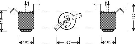 Ava Quality Cooling BW D224 - Kuivain, ilmastointilaite inparts.fi