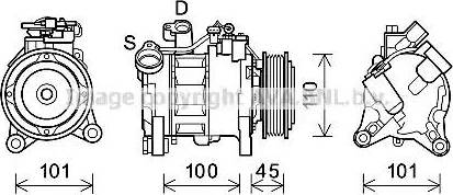 Ava Quality Cooling BWK499 - Kompressori, ilmastointilaite inparts.fi