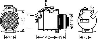 Ava Quality Cooling BWK411 - Kompressori, ilmastointilaite inparts.fi