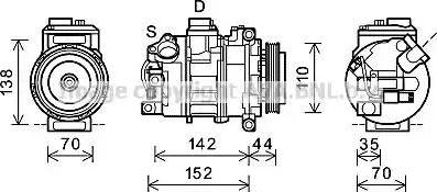 Ava Quality Cooling BWK424 - Kompressori, ilmastointilaite inparts.fi