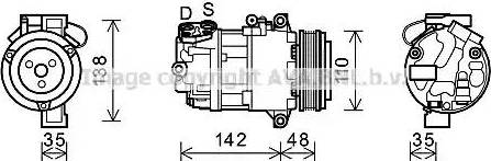 Ava Quality Cooling BWK390 - Kompressori, ilmastointilaite inparts.fi