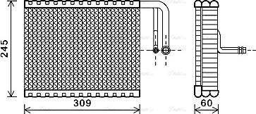 Ava Quality Cooling BWV440 - Höyrystin, ilmastointilaite inparts.fi