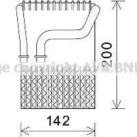 Ava Quality Cooling BWV433 - Höyrystin, ilmastointilaite inparts.fi