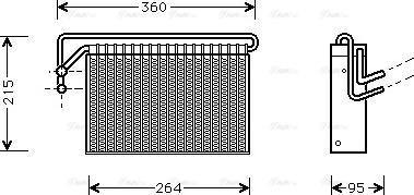 Ava Quality Cooling BW V024 - Höyrystin, ilmastointilaite inparts.fi