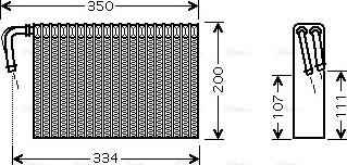 Ava Quality Cooling BW V305 - Höyrystin, ilmastointilaite inparts.fi