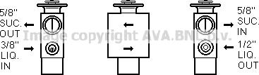 Ava Quality Cooling CL1005 - Paisuntaventtiili, ilmastointilaite inparts.fi