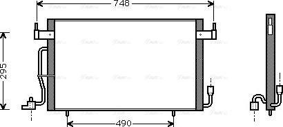 Ava Quality Cooling CN 5141 - Lauhdutin, ilmastointilaite inparts.fi