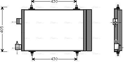 Ava Quality Cooling CNA5173D - Lauhdutin, ilmastointilaite inparts.fi