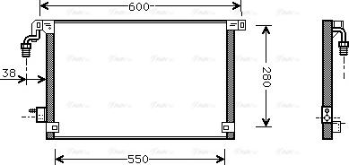 Ava Quality Cooling CN 5172 - Lauhdutin, ilmastointilaite inparts.fi