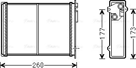 Ava Quality Cooling CN6260 - Lämmityslaitteen kenno inparts.fi