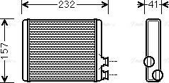 Ava Quality Cooling CN6286 - Lämmityslaitteen kenno inparts.fi