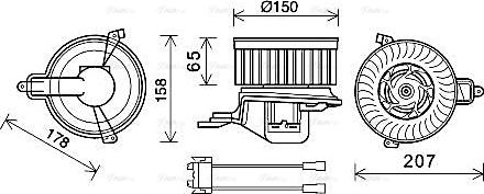 Ava Quality Cooling CN8511 - Sisätilapuhallin inparts.fi