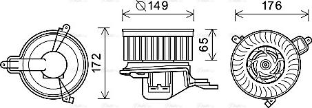 Ava Quality Cooling CN8291 - Sisätilapuhallin inparts.fi