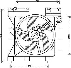 Ava Quality Cooling CN 7547 - Tuuletin, moottorin jäähdytys inparts.fi