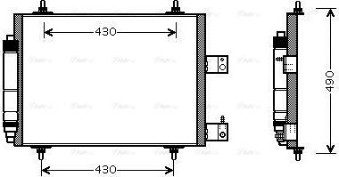 Ava Quality Cooling CNA5213D - Lauhdutin, ilmastointilaite inparts.fi