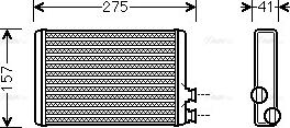 Ava Quality Cooling CNA6305 - Lämmityslaitteen kenno inparts.fi