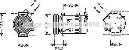 Ava Quality Cooling CN K032 - Kompressori, ilmastointilaite inparts.fi