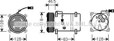 Ava Quality Cooling CN K158 - Kompressori, ilmastointilaite inparts.fi