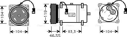 Ava Quality Cooling CNAK161 - Kompressori, ilmastointilaite inparts.fi