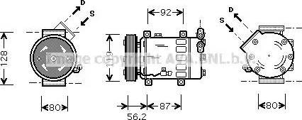 Ava Quality Cooling CNAK214 - Kompressori, ilmastointilaite inparts.fi