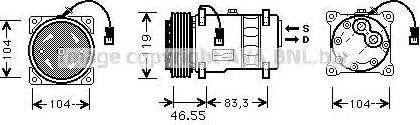 Ava Quality Cooling CN K019 - Kompressori, ilmastointilaite inparts.fi