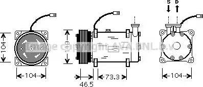 Ava Quality Cooling CN K030 - Kompressori, ilmastointilaite inparts.fi