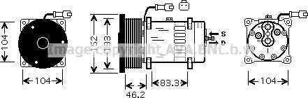 Ava Quality Cooling CPK004 - Kompressori, ilmastointilaite inparts.fi