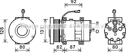 Ava Quality Cooling CPK016 - Kompressori, ilmastointilaite inparts.fi