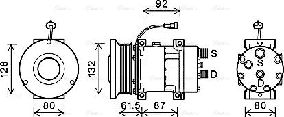 Ava Quality Cooling CPAK011 - Kompressori, ilmastointilaite inparts.fi