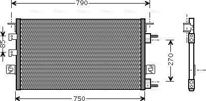 Ava Quality Cooling CR 5023 - Lauhdutin, ilmastointilaite inparts.fi