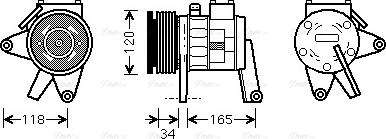 Ava Quality Cooling CRAK063 - Kompressori, ilmastointilaite inparts.fi