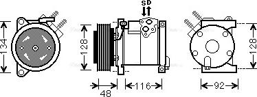 Ava Quality Cooling CRAK102 - Kompressori, ilmastointilaite inparts.fi